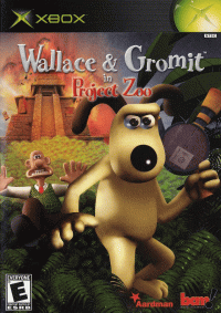 Wallace and Gromit Project Zoo Xbox  box art